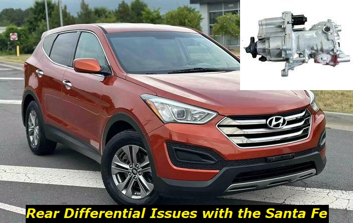 rear differential problems hyundai santa e